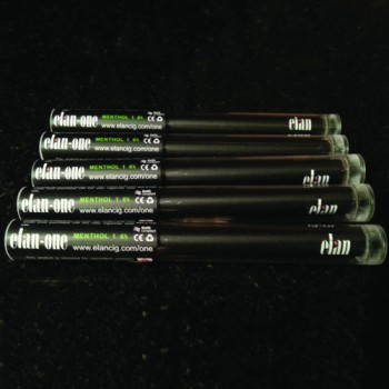 Pack of 5 x 200 puff elan eCigarette (Menthol Flavour)