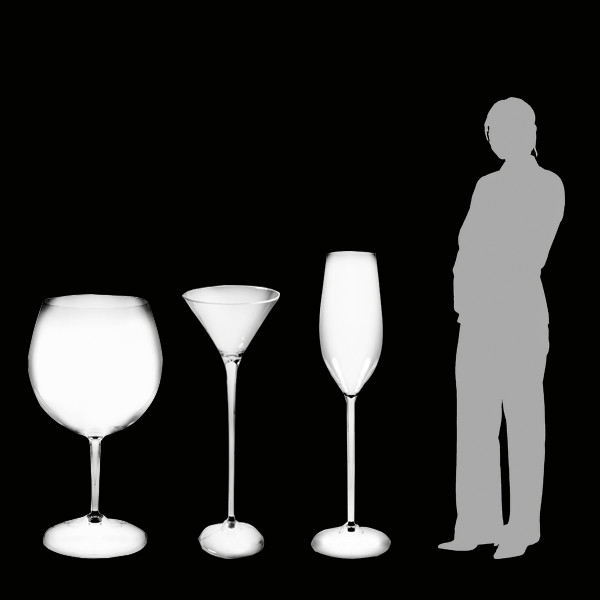 Giant Martini Glass - Yuppie Gadgets