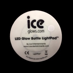Case of 100 LED Glow Bottle LightPads (Premium)