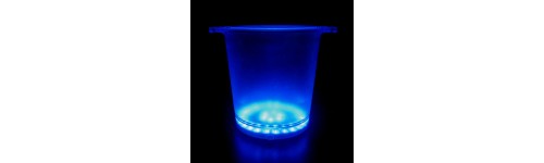 LED Glow Ice Buckets